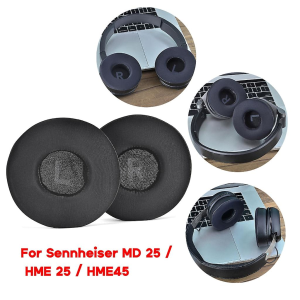 Memory Foam Earpads Ear Pads Cushions For Md25/hme25/hme45 Gaming Headphone Ear Cushions Muffs Foam Tips