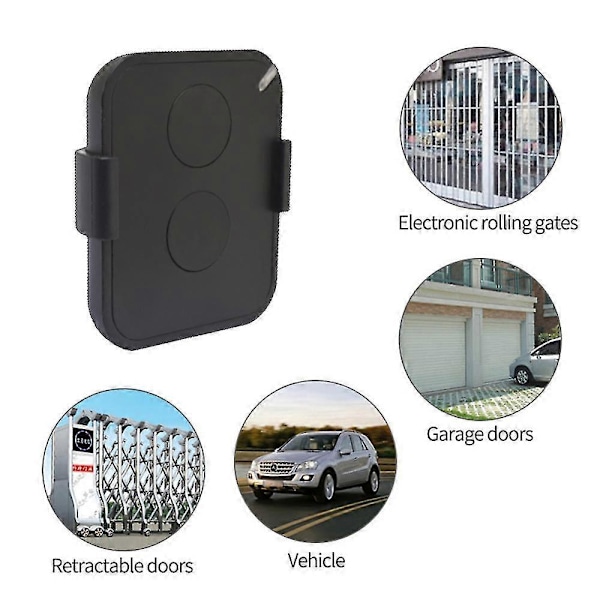 Dørkontrol Fjernbetjening Nice Era Flor Fl02re Garageport Fjernbetjening 433.92mhz Rulningskode 433.92 [DB] 4PCS