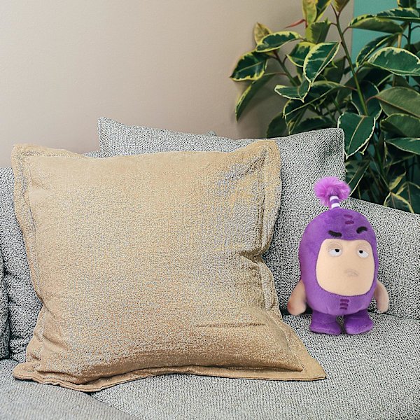 Oddbods Plysch Barnprogram Monster Karaktär Mjukt Fyllt Leksak [DB] Orange
