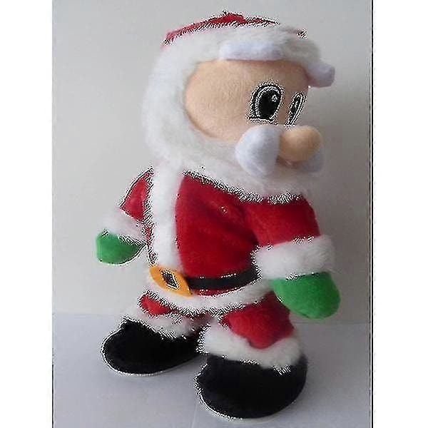 1:a Twerking Tomte - Rörlig Dansande Animering Juldekoration Batteridriven (röd) db