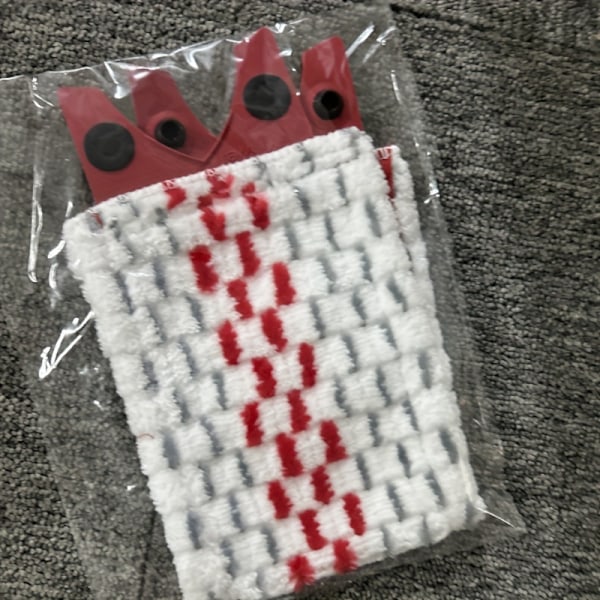Vileda UltraMax/UltraMaT Mikrofiber Golvmopp Pads - Högkvalitativa Ersättningsmopphuvuden för Enkel Smuts-, Fläck- och Dammborttagning [DB] grayish red