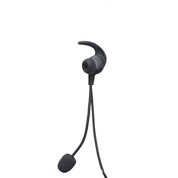 2-pack Intercom In-Ear headset med enkel krok Passar GOREF/GC4/V4C/V6C och andra modeller (med armband) [DB]