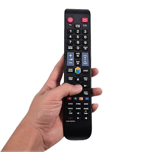 Fjärrkontroll Ersättning för AA59-00790A STB BN59-01178B BN59-01178R Fjärrkontroll för Smart TV [Db] Black