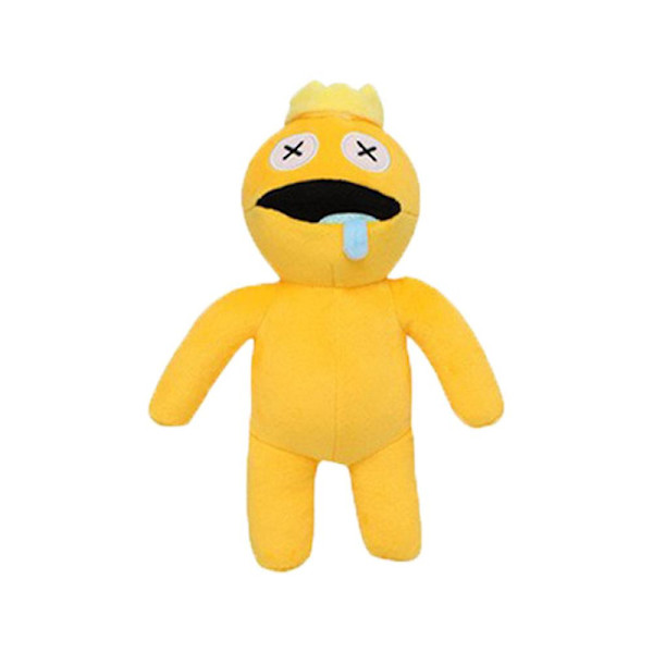 30cm Rainbow Friends Plyschleksak Cartoon Game Character Doll [DB] Yellow 1pc
