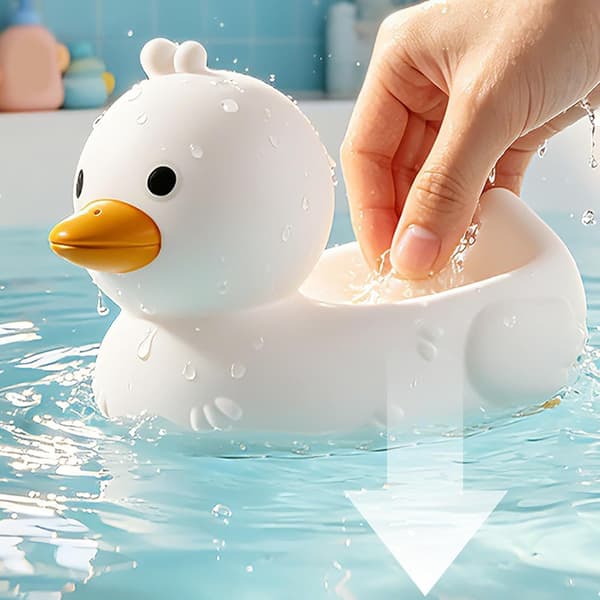 Gåsebadelegetøj | Flydende gås til pool – Bade-, pool- og sommerlegetøj; ideel til en fødselsdag (DB)