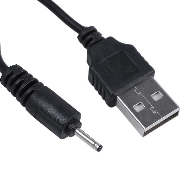 Usb-kabel 2.0 mm DC-lader for 6280 E65 N73 N80 50cm 2stk