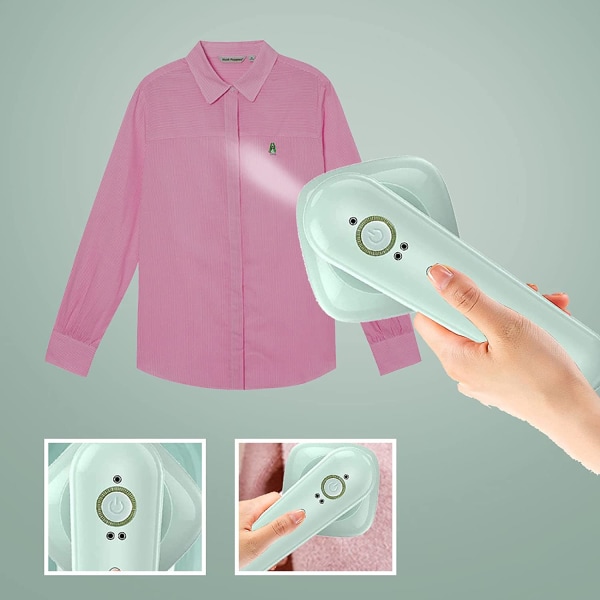 Handhållen plaggångare ångstrykjärn Bärbar hushållsstrykmaskin (europeisk standard)