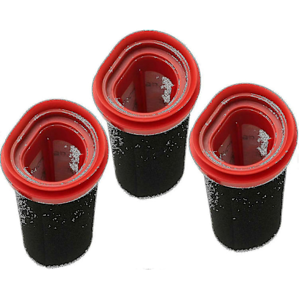 3-pack 25,2V/21,6V Filter till Bosch Flexxo Serie 4 Sladdlösa Dammsugare Bbh32101 Etc, ersätter [DB]