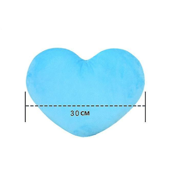 Hjärtformad plyschleksak Kärlekskudde [DB] Blue 30CM