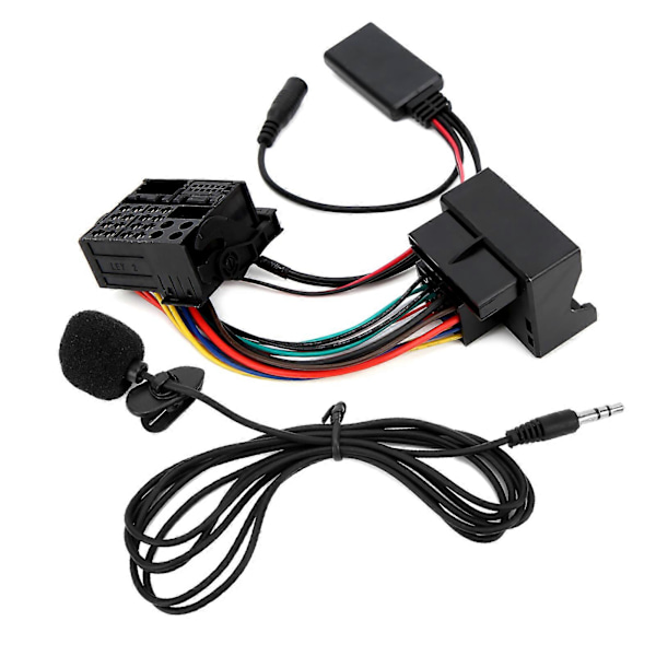Mikrofonin sovitin, apuäänikaapeli, Bluetooth 5.0, Plug and Play, korvaava 5-sarjan E60 E61 2002-2014db
