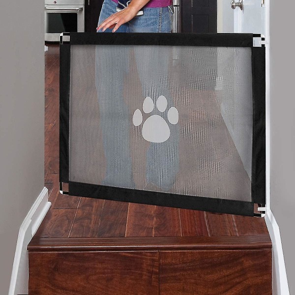 Magic hunddörr, bärbar hundsäkerhetsskåp, lätt att installera och låsa för husdjur Håll hundar borta från köket / på övervåningen