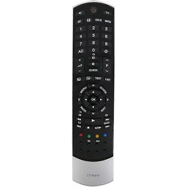 Uusi CT-90405 75028483 TV-kaukosäädin Toshiba 40TL938G 46TL933F 40TL938F [DB]
