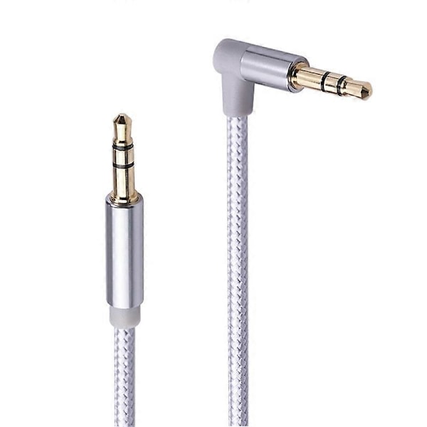 AUX-kabel, 3,5 mm lydkabel for smarttelefon, hjemme-/bilstereo db 2m