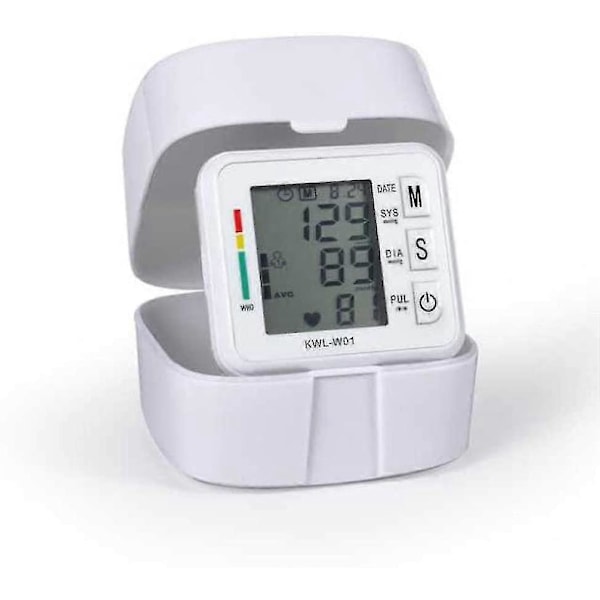 Blodtrycksmätare, med Justerbart Armband och LCD-Skärm [DB]
