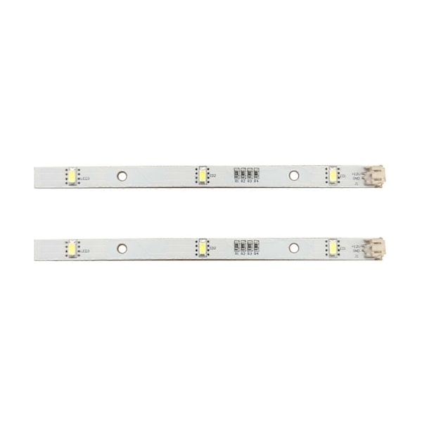 2x LED-remsor för Rongsheng Hisense Logik Kylskåp Frysar MDDZ-162A 1629348 [DB]