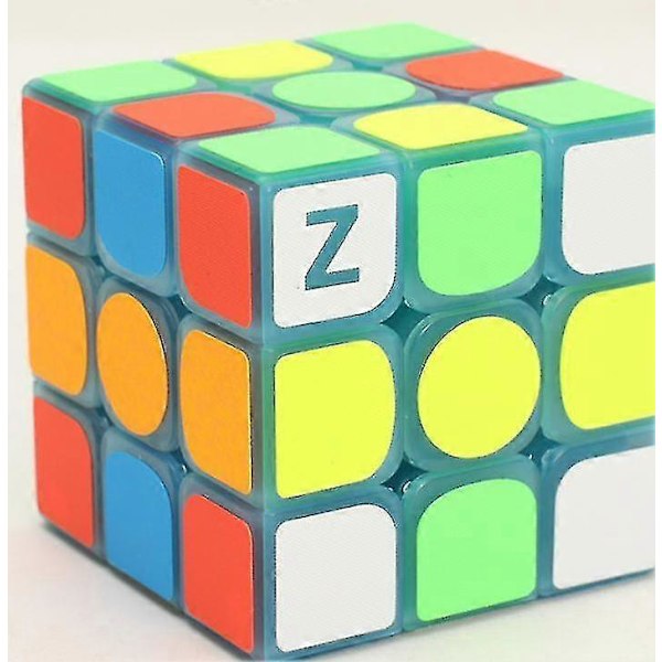 3x3 Glow In The Dark Magic Speed Cube 3d Hjärna Runor IQ Pussel För Barn Och Vuxna db