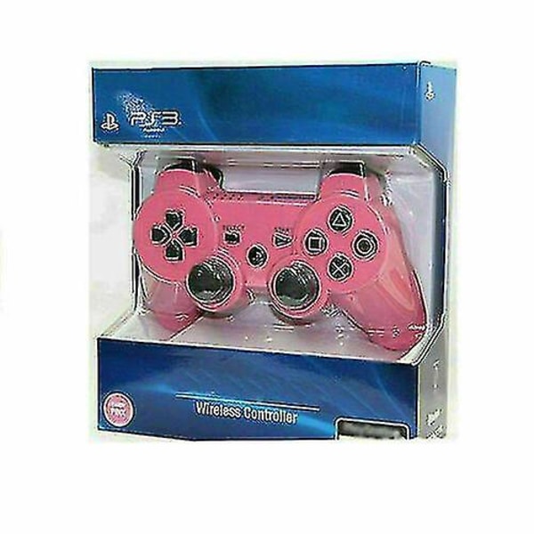 Trådløs Dualshock 3-controller til Ps3 - Joystick - Gamepad til Playstation 3 DB Pink