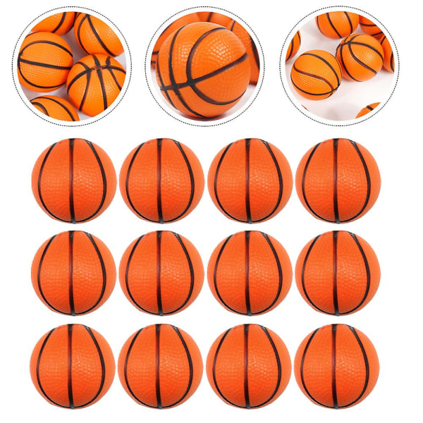 24pcs Interesting Basketball Toys Wear-resistant Kids Basketballs Interactive Kids Toys