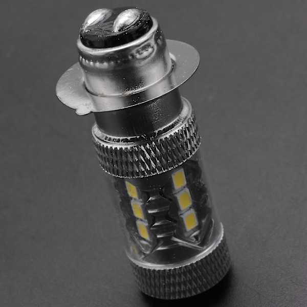 H6-ajovalo LED-lamput, 12V Xenon White P15d-1/h6m 80W sumuvalolamppu autoilmaisinlamppu 600 [DB]