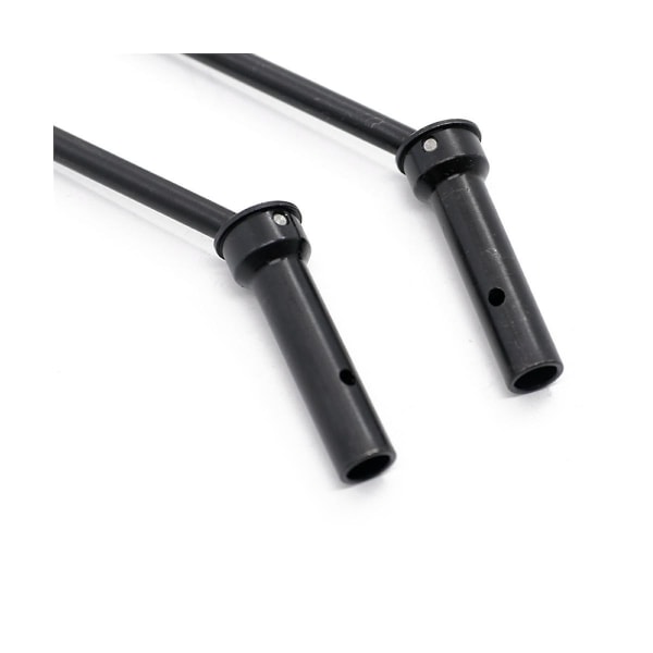 2 st metall främre bakre drivaxel drivaxel Cvd för Arrma 1/5 Outcast Kraton 8s Rc lastbil bil uppgra [DB] black