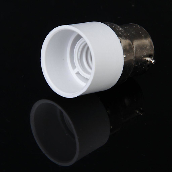 B22 till E14 skruv LED-lampsockeladapterkonverter