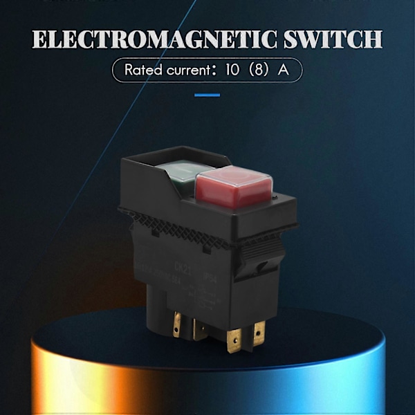 Elektrisk På Av Strömbrytare För BELLE Minimix 140 150 Cement Betongblandare 240V [DB] black  red  green