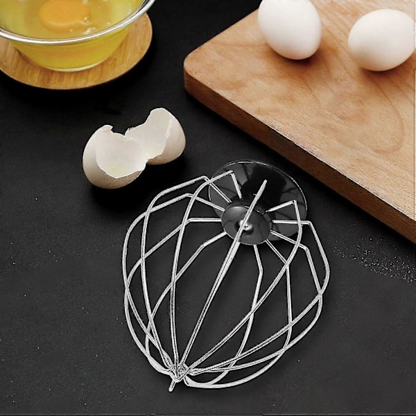 Ballongvisp i rustfritt stål, mikserfeste kompatibelt med Epro melkake ballongvisp egg [db]