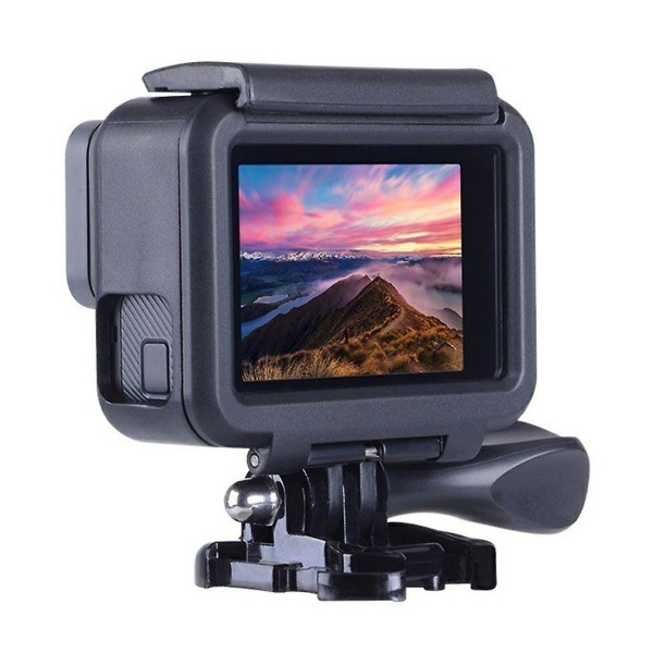 Beskyttende ramme for Gopro Hero 5/6/7 etui ripebestandig videokamera beskyttelse tilbehør