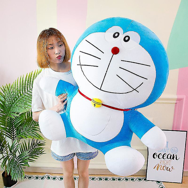 Doraemon Plyschdocka Doraemon Kudde Jingle Cat Dockdock Alla Hjärtans Dag Födelsedagspresent [Db] Smile 25 cm
