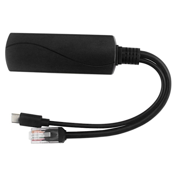 Poe Splitter Usb-c 5v Gigabit Poe Usb-c Adapter Ieee 802.3af Kompatibel Til Ip [DB]