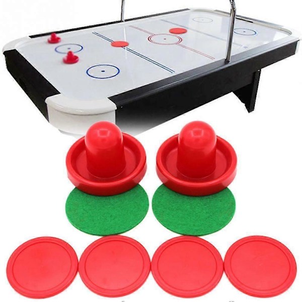 Ilmahockeypöytä Kotipeli Pelivarusteet 4-Liukusäädintä PusherZ A1E8 DB