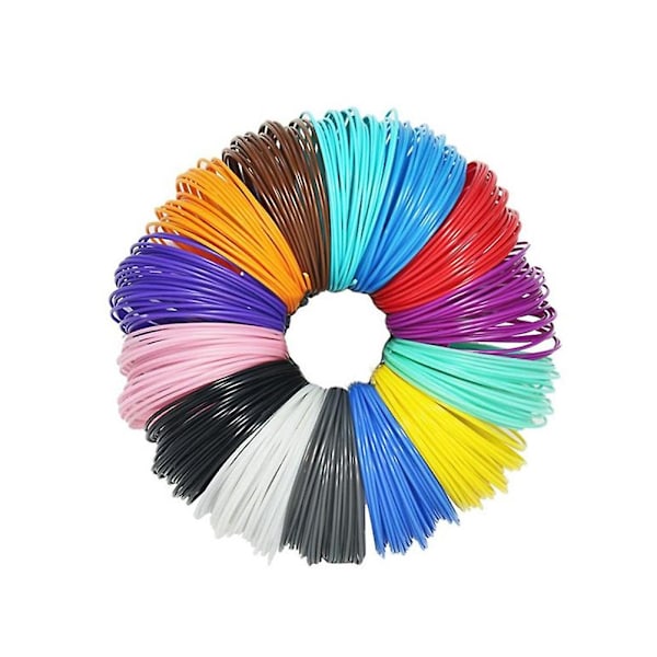 10 meter ram canvas skrivare pla filament barn 3d penna tillbehör 3d skrivare filament barn verktyg 3d diy verktyg [db]