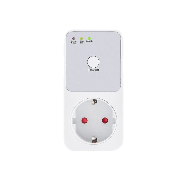 Automaattinen jännitesuojan pistorasian kytkin Power Surge Safe -suojapistorasian jänniteturvallinen jääkaappi [XC] White