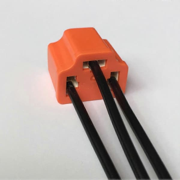 Automotive Relay Keramisk Baseholder til Auto Forlygte Relæ 2 Stk[DB]