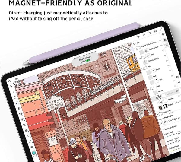 3 par øretelefoner silikonecover til Pencil 2. generation [DB]