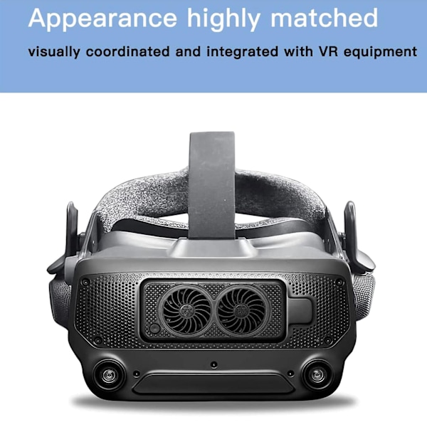 Vr Cooler Faceplate -jäähdytinpuhallin USB-käyttöinen jäähdytyslevy Valve Index -virtuaalitodellisuuskuulokkeiden jäähdytystuulettimet [db]