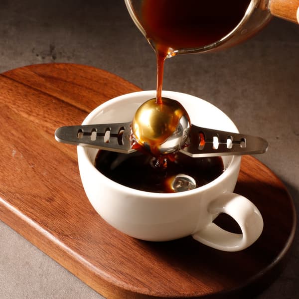 Kølekugle til espresso, espressokaffe køleværktøj, køle-/iskugle i rustfrit stål (DB)