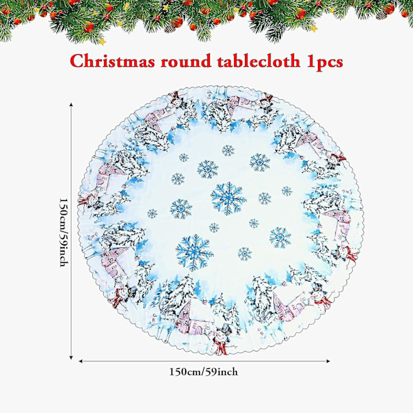 Julduk Rund Julduk Tvättad Julduk {DB} A 59 inches
