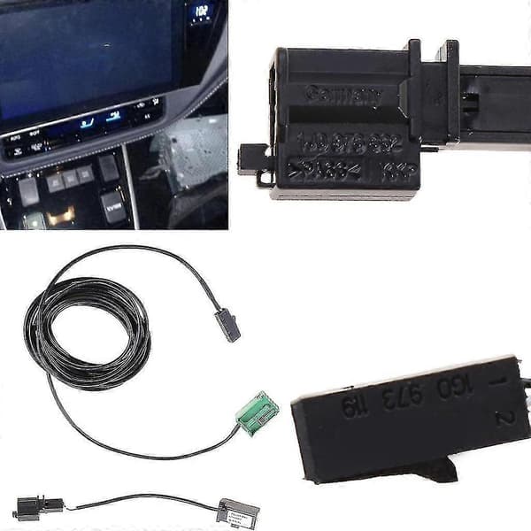 Bil Bluetooth-kompatibel Telefonmikrofon Koppling Kabel För V W Rns315 Rns510 DB