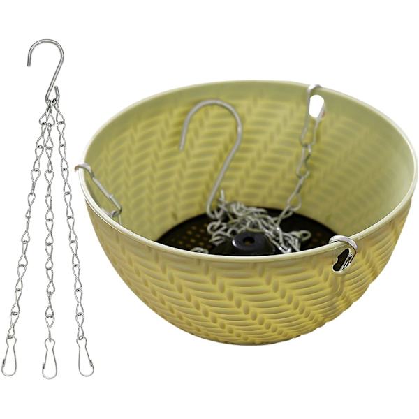 Sæt med 4 Macramé plante reb ophæng, Macramé planter hængende potteholder, store hængende potter [DB]