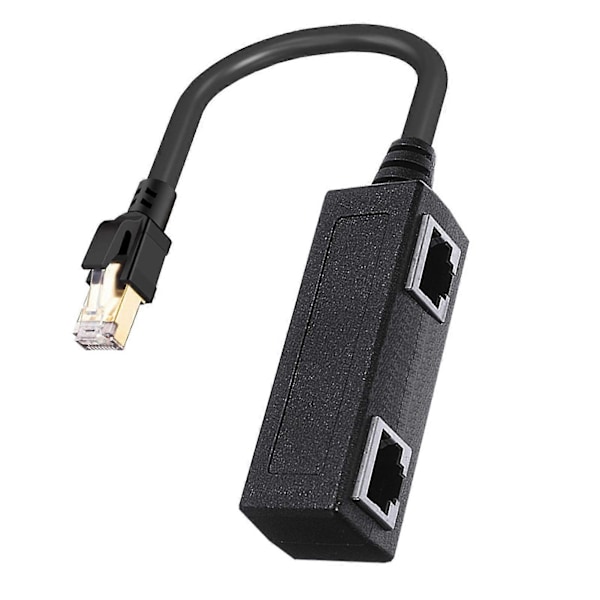 Cat8 Ethernet -jakaja 40 Gbps Suuri nopeus 2000 MHz RJ45 1 Uros - 3 Naaras LAN-sovitinkaapeli Cat5 Cat5e Cat6 Cat7 [DB] 1