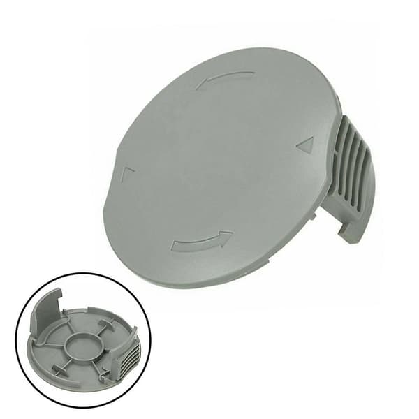 1 stk. F016F05320 for BOSCH Easy GrassCut18-230 gresstrimmer spoledeksel ABS trimmerlinjedeksel [DB]