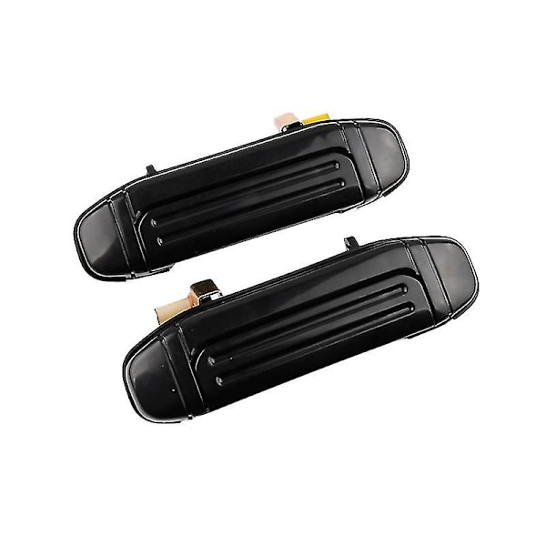 2 stk Bakdørhåndtak til bil for Montero Pajero V46 V31 V32 V33 1992-2000 [DB] black