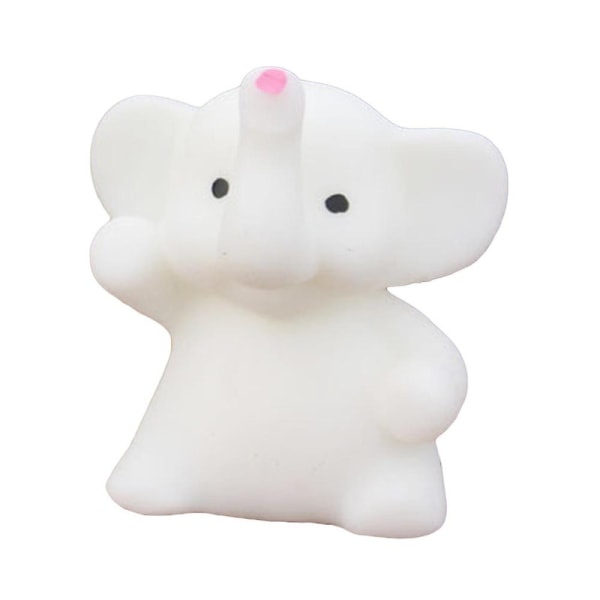 Haloppe söt Squishy elefant klämma läkning rolig barn Kawaii leksak stressavlastare dekor [DB] Grey