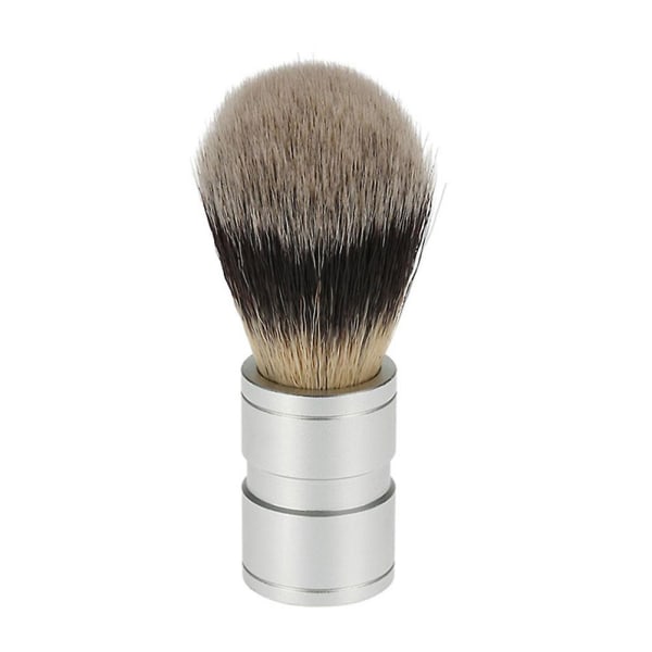 1 stk legeringshåndtak nylonbørste barberkost for menn Hårbarberkost kosmetisk børste