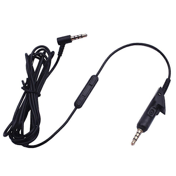 BOSE Quietcomfort 15/QC15 QC2 -kuulokekaapeli, audiokaapeli, kaksois-3,5 mm:n AUX-kaapeli db with buttons