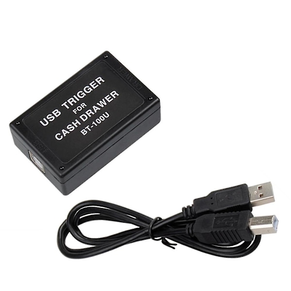 Bt-100u Kassalåda Drivrutin Trigger Med Usb-gränssnitt Kassalåda Trigger [DB] Black