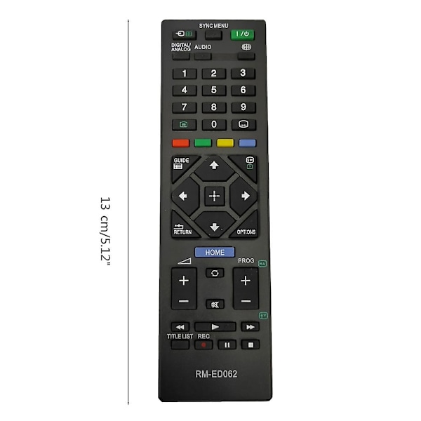 Rm-ed062 TV-fjernkontroll erstatning Rmt11 passer for Sony Rm Ed062 LCD TV [DB]