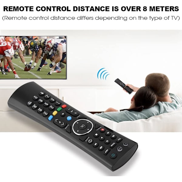 Smart fjärrkontroll ersättning TV-fjärrkontroll för HUMAX