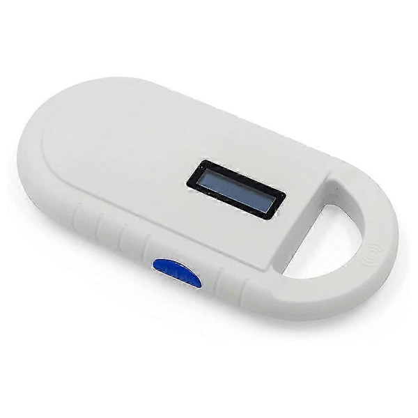 Djur Chip Läsare för Djur RFID Chip Djur Transponder för Djuridentifiering [DB] white